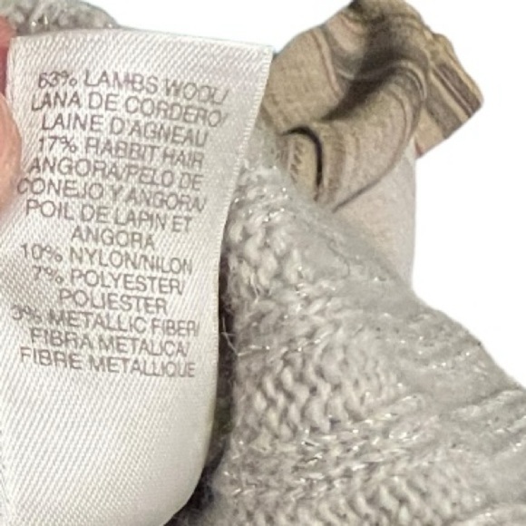 Liz Claiborne LizSport Metallic Wool Blend Sweater - Picture 7 of 7